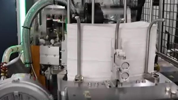 Machine de fabrication des gobelets en carton, DESPU-C160