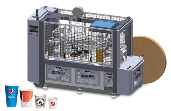 Machine de fabrication des gobelets, DESPU-C140